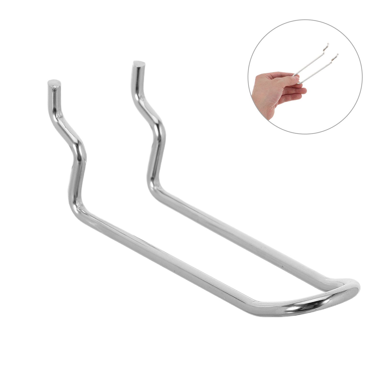 Workshop Tools Hanger - 20 crochets double bras en acier