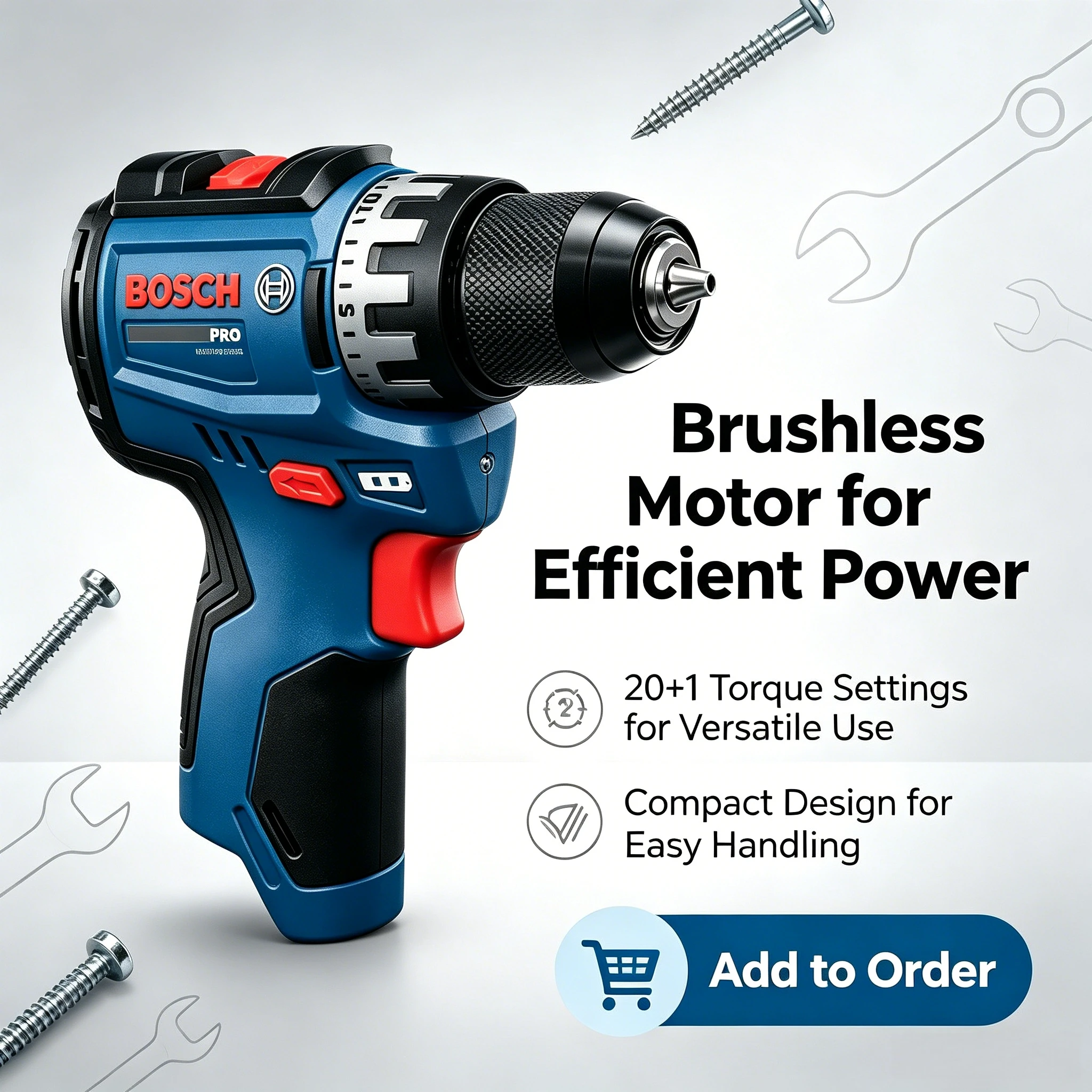 Perceuse sans fil Bosch Profes - Power Tools For Workshop avis et prix