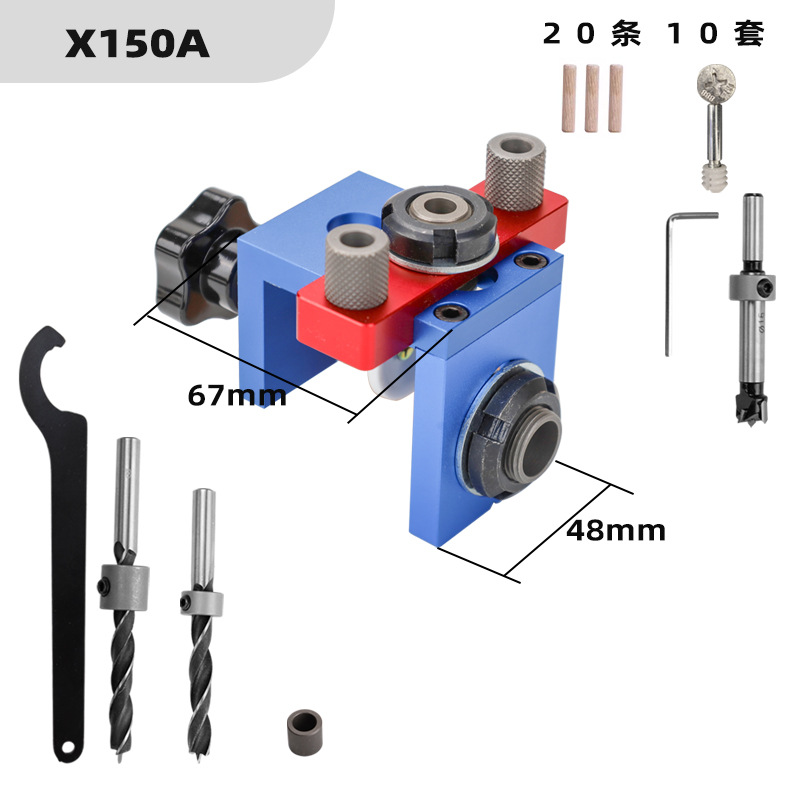 TEBAK W-136 Kit de gabarit de  - Dowel Jig Kit avis et prix