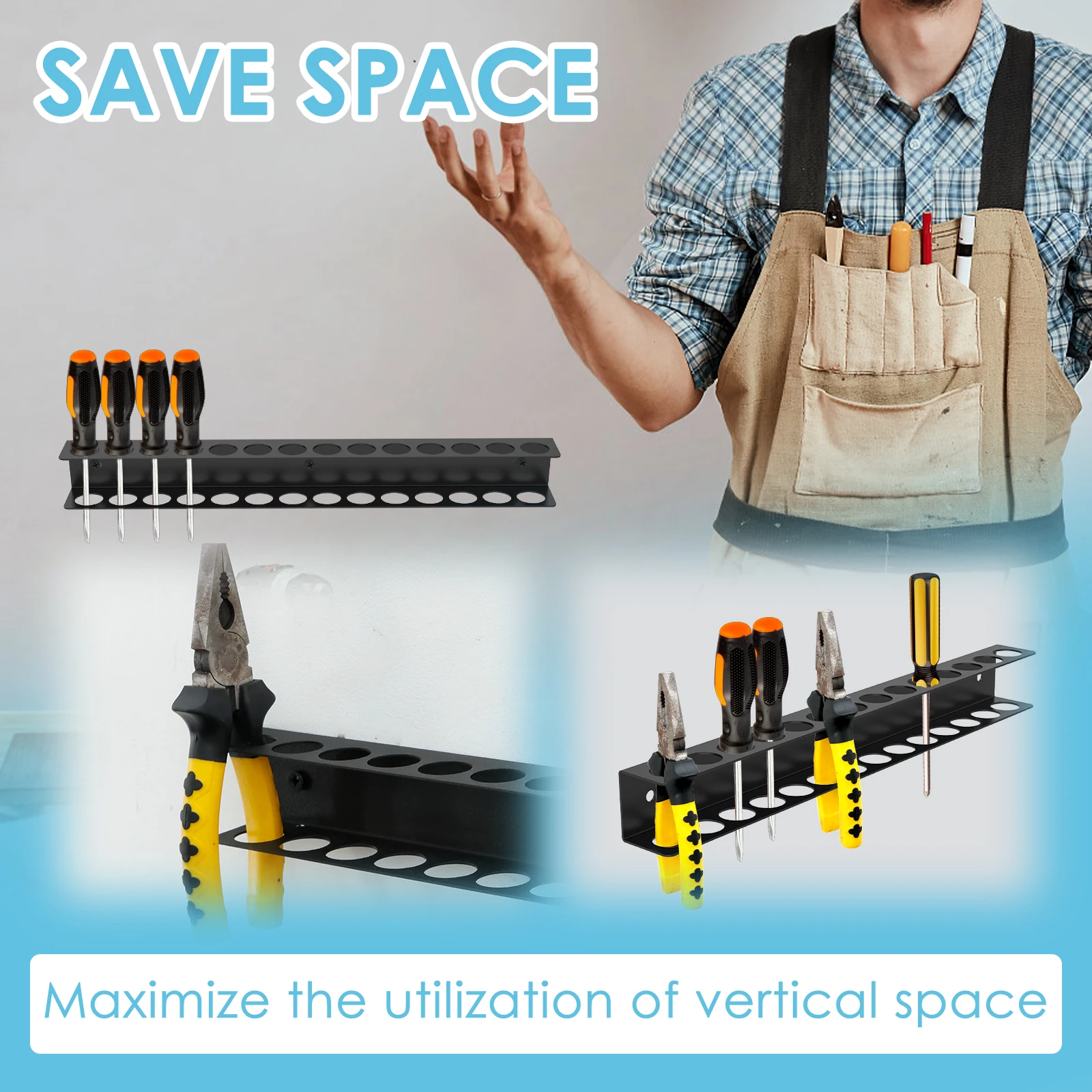 Support mural en acier pour to - Workshop Tools Hanger avis et prix