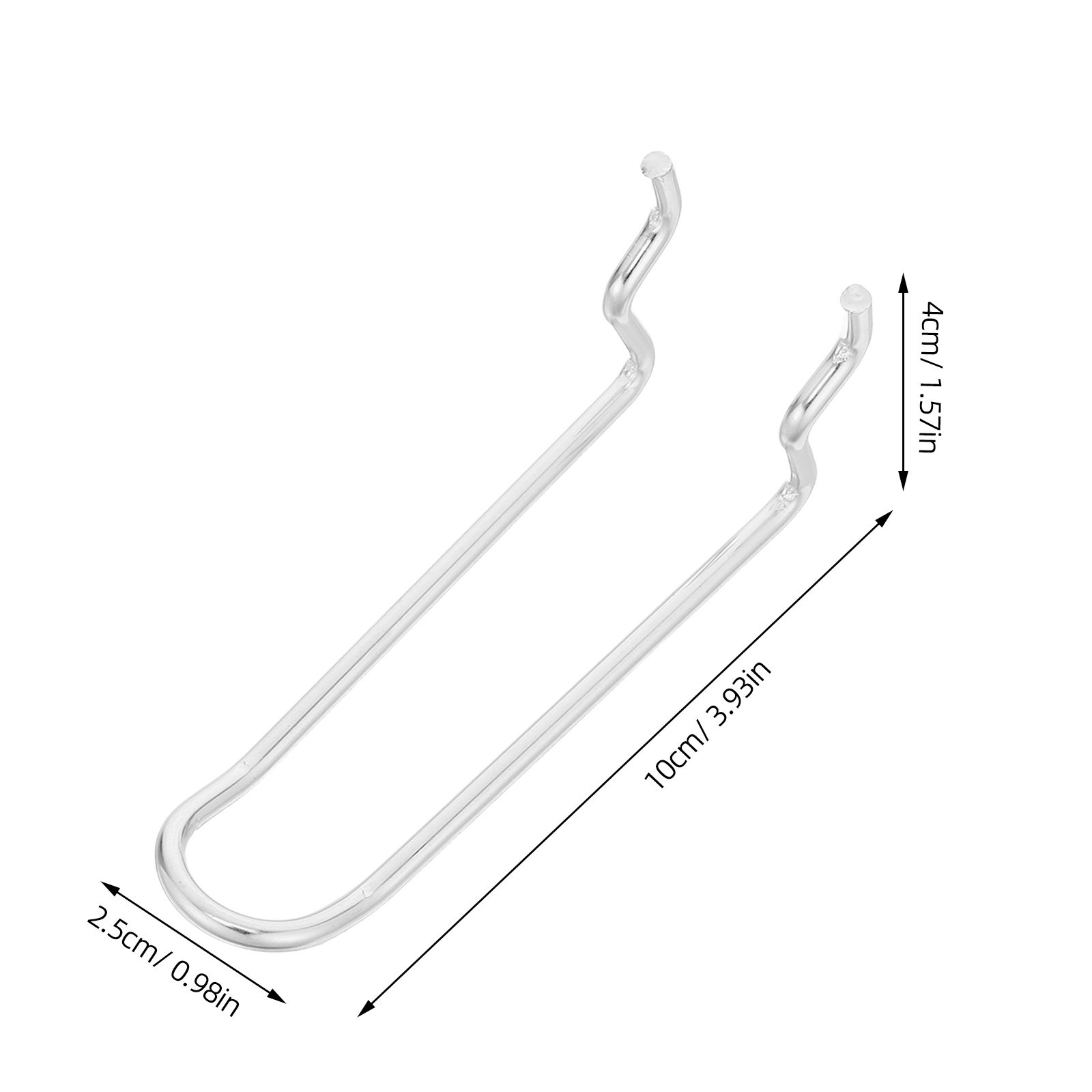 20 crochets double bras en aci - Workshop Tools Hanger avis et prix