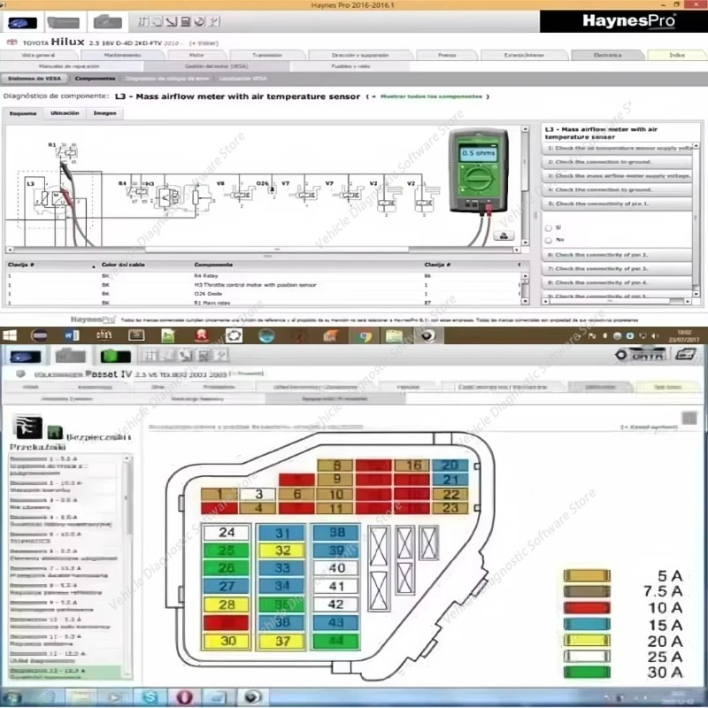 Logiciel de réparation automob - Car Workshop Tools Kit avis et prix